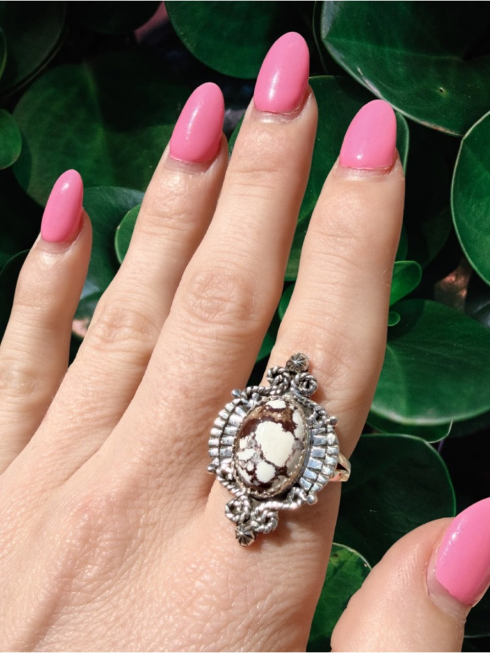 Intricate Sterling Silver Wild Horse Ring | Adjustable Size | Glam Western New
